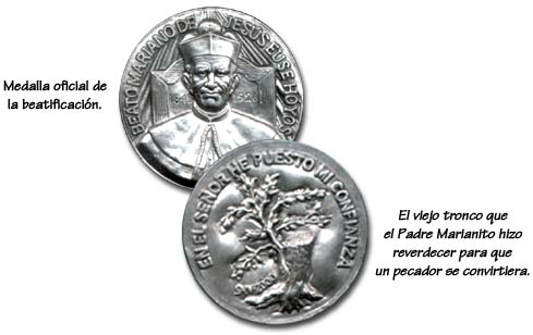 Medalla Beatro Padre Marianito